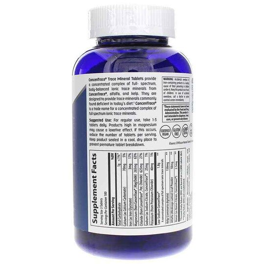 ConcenTrace Trace Mineral Tablets, TMR